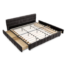 Load image into Gallery viewer, Modern Platform Bed Frame With Thick Fabric
