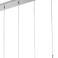 Load image into Gallery viewer, Five Light Transparent Metal Dimmable Smart Enabled Chandelier With Shades - Clear / Silver
