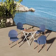 Load image into Gallery viewer, 4 Piece Set Of Single Chairs With A Design Combining Modern And Traditional Elements

