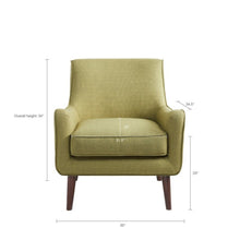 Load image into Gallery viewer, Oxford - Accent Chair Hardwood Frame - Green
