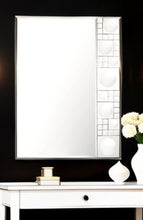Load image into Gallery viewer, 38" Glass Framed Accent Mirror - Clear
