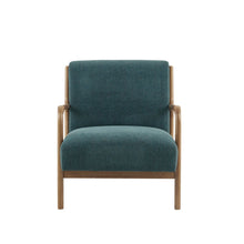 Load image into Gallery viewer, Mid-Century Style Lounge Chair With Upholstered Seat
