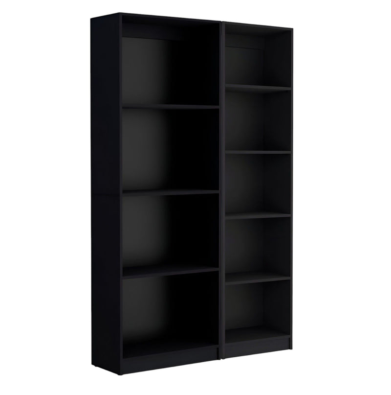 Multi Tier Bookcases (Set of 2) (546335) - Black