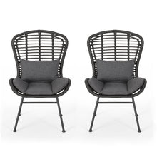 Load image into Gallery viewer, Calypso - Outdoor Chair With Water Resistance Cushion And Iron Frame
