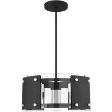 Load image into Gallery viewer, 18" 7 Light Dimmable Chandelier With Shades - Black
