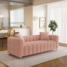 Load image into Gallery viewer, Modern 3 Seater Sofa With 2 Pillows
