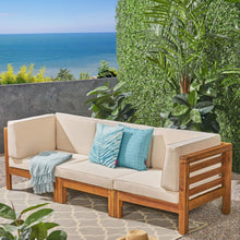 Load image into Gallery viewer, Oana - 3 Piece Sofa Set With Water Resistant Cushions
