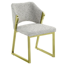 Load image into Gallery viewer, Upholstered Boucle Wing Back Dining Side Chair - Beige
