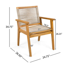 Load image into Gallery viewer, Outdoor Rope Dining Chair (Set of 2)
