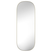 Load image into Gallery viewer, 47" Oval Framed Full Length Hanging Mirror - Gold
