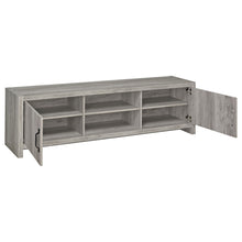 Load image into Gallery viewer, Conifer - TV Stand With Adjustable Shelves - Gray
