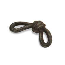 Load image into Gallery viewer, Knot Tabletop Sculpture - Gray / Rust
