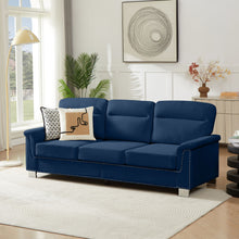 Load image into Gallery viewer, 3 Seater Elegant Stationary Sofa
