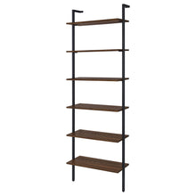 Load image into Gallery viewer, Christy - Owens - 6 Shelf Wall Bookshelf - Walnut
