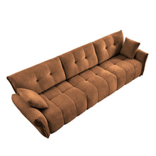 Load image into Gallery viewer, Modern Sofa &amp; Pillows, Textured Cover, High Rebound Cushions
