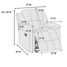 Load image into Gallery viewer, Modern Living Room Set, Reclining Mechanism
