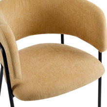 Load image into Gallery viewer, Modern Upholstered Arm Dining Chair Set
