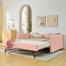 Load image into Gallery viewer, Upholstered Daybed With Pop Up Trundle
