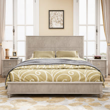 Load image into Gallery viewer, Platform Bed Frame With Tall Headboard
