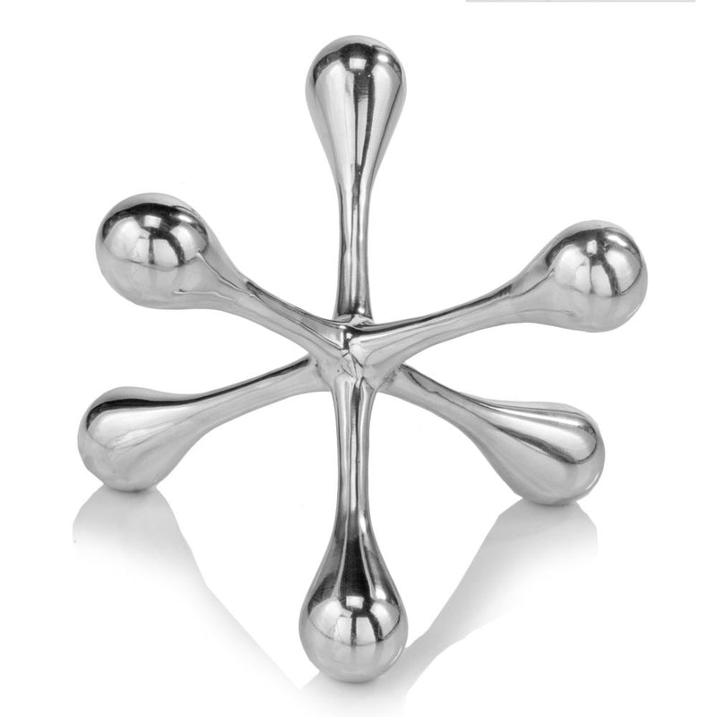 Buffed Decorative Jack - Silver