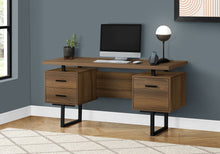 Load image into Gallery viewer, Computer Desk For Home Office, Laptop, Left, Right Set - Up, Storage Drawers, Contemporary &amp; Modern
