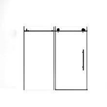 Load image into Gallery viewer, Frameless Shower Door With Handle
