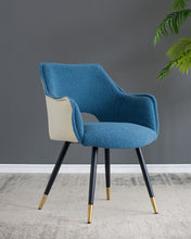 Load image into Gallery viewer, Side Chair, Living Room Bedroom Kitchen Vanity Accent Chair (Set of 2) - Blue

