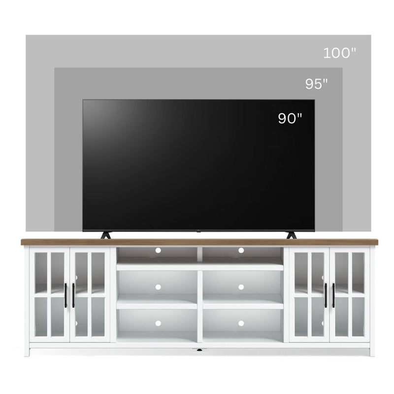 Hampton - TV Stand Console & Cable Management