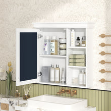 Load image into Gallery viewer, Wall Mounted Bathroom Medicine Cabinet With Mirror And Adjustable Storage With Soft Close Hinges

