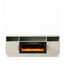 Load image into Gallery viewer, Fireplace TV Stand With Fireplace (734203) - Black
