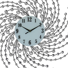 Load image into Gallery viewer, Silent Analog Novelty Wall Clock (626549) - Silver / White
