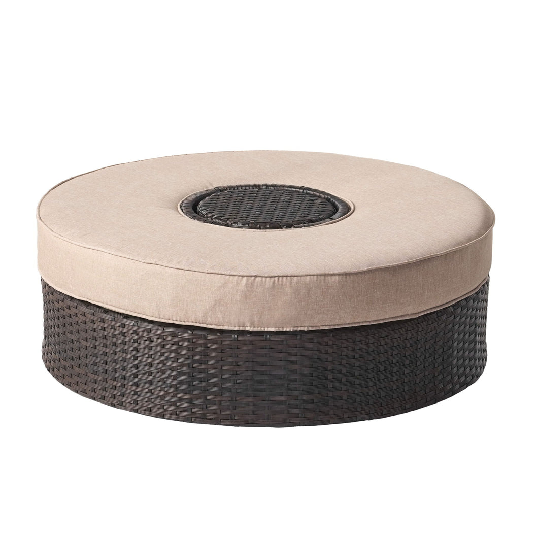 Madras - Ottoman With Ice Bucket
