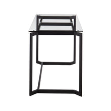 Load image into Gallery viewer, Masters - Modern Office Desk - Black / Clear
