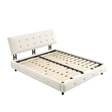 Load image into Gallery viewer, Tufted Headboard With Extra-Large Ultra-Soft Cloud Pillow Design
