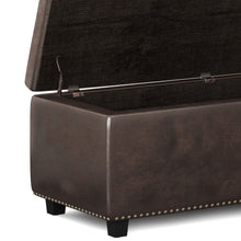 Load image into Gallery viewer, Hamilton - Upholstered Storage Ottoman

