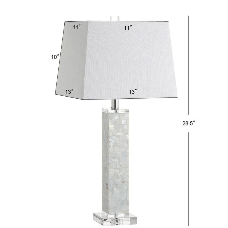 Novelty Table Lamps LED With Shades (Set of 2) - White
