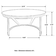 Load image into Gallery viewer, Wilmington - Round Coffee Table - White
