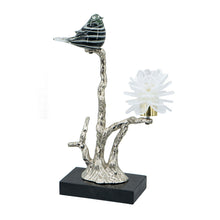 Load image into Gallery viewer, Aluminum Candle Holder With Marble Stand
