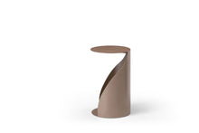 Load image into Gallery viewer, Steel Round Pedestal End Table (719935) - Gold
