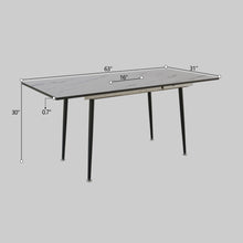 Load image into Gallery viewer, Modern Extendable Dining Table And Chair Set
