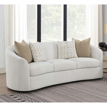 Load image into Gallery viewer, Rory - Sloped Arms Sofa With Pillows - Ivory
