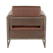 Load image into Gallery viewer, Drift - Industrial Lounge Chair - Espresso
