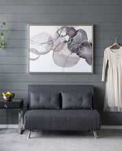 Load image into Gallery viewer, Large Modern Oil Painting, Hand Painted Abstract Watercolor Texture - Multicolor
