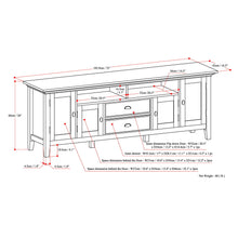 Load image into Gallery viewer, Redmond - Handcrafted TV Media Stand
