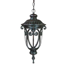 Load image into Gallery viewer, Naples 1-Light Marbelized Hanging Light - Mahogany
