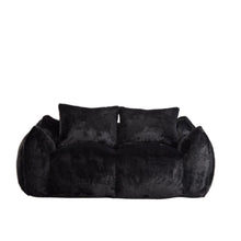 Load image into Gallery viewer, Giant Bean Bag Couch, Ultra Soft Fluffy Loveseat For Living Room
