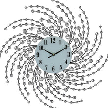 Load image into Gallery viewer, Silent Analog Novelty Wall Clock (626549) - Silver / White
