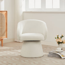 Load image into Gallery viewer, Modern Swivel Accent Chair With Ergonomic Barrel Design
