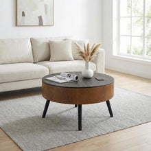 Load image into Gallery viewer, Round Coffee Table With Storage Function For Living Rooms
