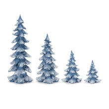 Load image into Gallery viewer, Poly Tabletop Sculpture (Set of 4) - Blue / White

